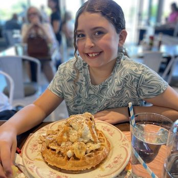 Eggstasy - Banana Cream Pie Waffles - Breakfast & Brunch Near Me - Mesa, Arizona