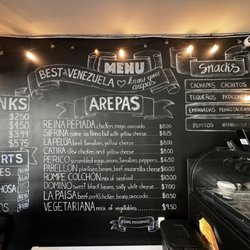Arepa House - Menu