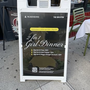 The Brixton - 2 for 1 girl dinner! - New American Near Me - San Francisco, California The Brixton - 2 for 1 girl dinner! - New American Near Me - San Francisco, California