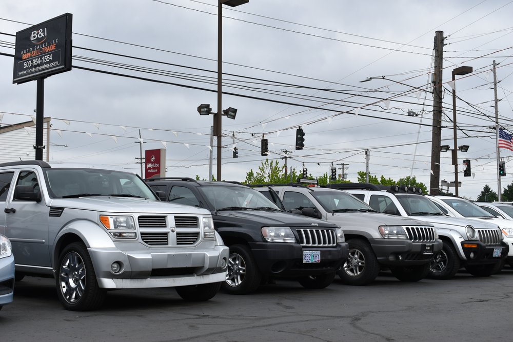 B & I AUTO SALES Updated October 2024 1236 NE 82nd Ave, Portland