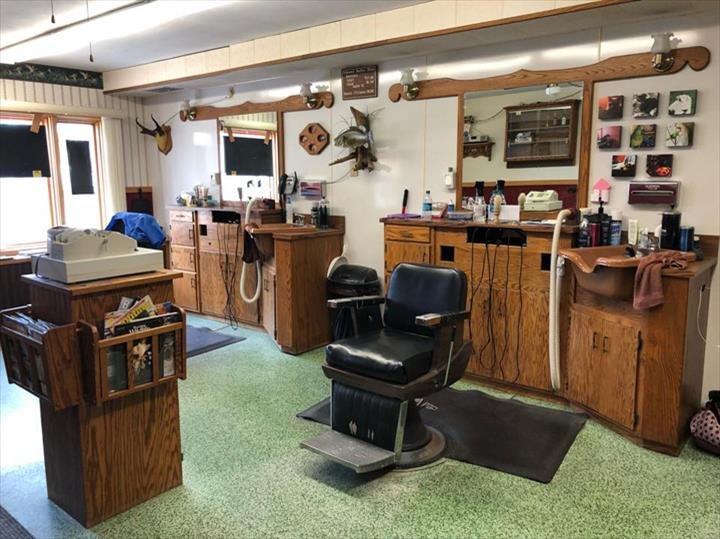 Johnsons Barber Shop Logo