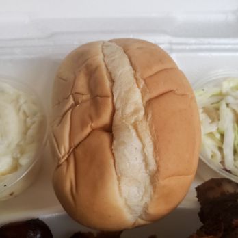 JR's Barbeque - Just your average bread roll. Weird that no butter was included. - Barbeque Near Me - Culver City, California JR's Barbeque - Just your average bread roll. Weird that no butter was included. - Barbeque Near Me - Culver City, California