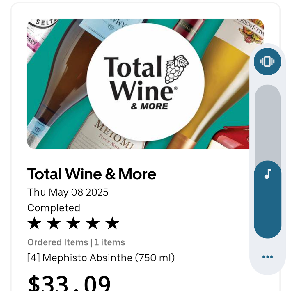 Total Wine & More - Order says 4 x 750 ml. Store sent 4 x 50 ml. When I returned items to store with receipt, store refused to honor sale. - Beer, Wine & Spirits Near Me - Rancho Cucamonga, California