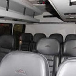 VIP Whistler Transportation - Executive Van Interior: Capacity 18 Passengers. Our Executive Van offers ample room to add comfort and ambiance to your next outing.