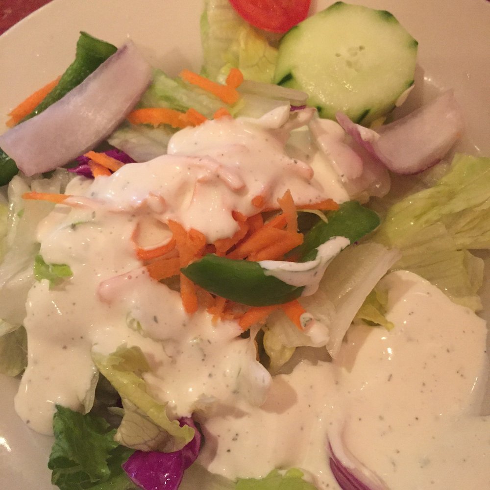 Napoli Italian Restaurant - Side salad with ranch - Italian Near Me - Monroe, North Carolina Napoli Italian Restaurant - Side salad with ranch - Italian Near Me - Monroe, North Carolina