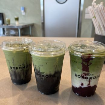 Bopomofo Cafe - Matcha with sesame / matcha with blueberry - Sandwiches Near Me - San Diego, California