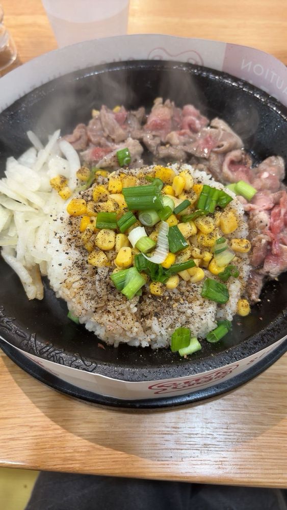 Food from Pepper Lunch