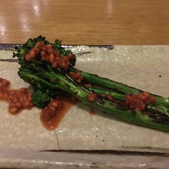 Masu - Tender stem broccoli in miso and ginger dressing - Japanese Near Me - Auckland, AUK Masu - Tender stem broccoli in miso and ginger dressing - Japanese Near Me - Auckland, AUK