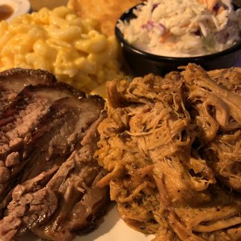 Kloby's Smokehouse - Pulled pork and beef brisket with coleslaw and Mac cheese - Barbeque Near Me - Laurel, Maryland Kloby's Smokehouse - Pulled pork and beef brisket with coleslaw and Mac cheese - Barbeque Near Me - Laurel, Maryland
