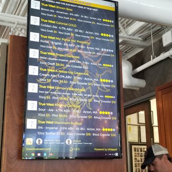 True West - Breweries Near Me - Acton, Massachusetts True West - Breweries Near Me - Acton, Massachusetts