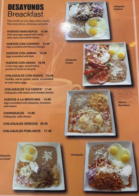 Menu photo 4 La Casita Hayward, CA Menu photo 4 La Casita Hayward, CA