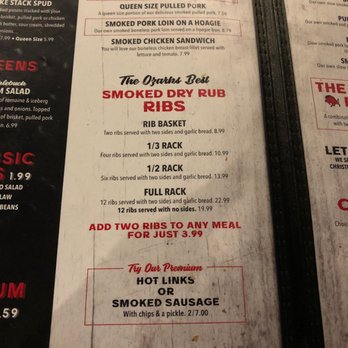 Hucklebuck Smoke & Grill - Menu - Barbeque Near Me - Seymour, Missouri Hucklebuck Smoke & Grill - Menu - Barbeque Near Me - Seymour, Missouri