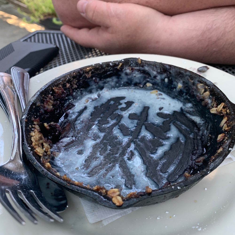 Five Restaurant Bistro - Empty skillet. - Seafood Near Me - Edmonds, Washington Five Restaurant Bistro - Empty skillet. - Seafood Near Me - Edmonds, Washington