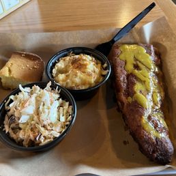 Ribs with Georgia BBQ. Ribs with Georgia BBQ.