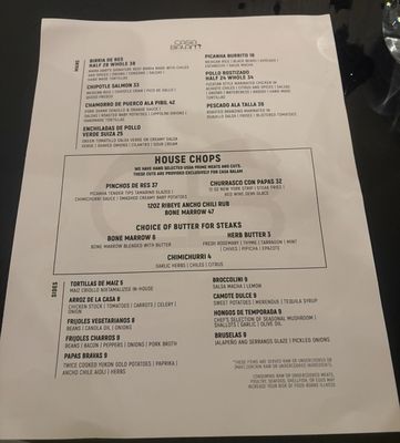 Menu photo 1 Casa Balam Decatur, GA