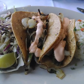 Doce Mesas - The shrimp tacos! The chipotle-mayo sauce really kicked them up a notch - Mexican Near Me - Dallas, Texas Doce Mesas - The shrimp tacos! The chipotle-mayo sauce really kicked them up a notch - Mexican Near Me - Dallas, Texas
