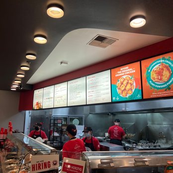 Panda Express - busy at dinner time - Chinese Near Me - Hayward, California