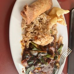 China Moon Restaurant - Mongolian beef. Quite good.