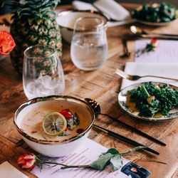 The Golden Pineapple International Chef - Seafood bisque