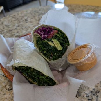 RHW - Kale Nori Wrap with spinach tortilla instead of nori - Vegan Near Me - Atlanta, Georgia RHW - Kale Nori Wrap with spinach tortilla instead of nori - Vegan Near Me - Atlanta, Georgia