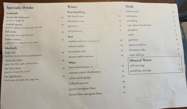 Menu photo 2 The Ancient Mariner Ridgefield, CT