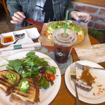 Urth Caffé - Orange - Vegan Panini Portabella Pizza Huevos Rancheros Iced Tea of the Day - Coffee & Tea Near Me - Orange, California Urth Caffé - Orange - Vegan Panini Portabella Pizza Huevos Rancheros Iced Tea of the Day - Coffee & Tea Near Me - Orange, California