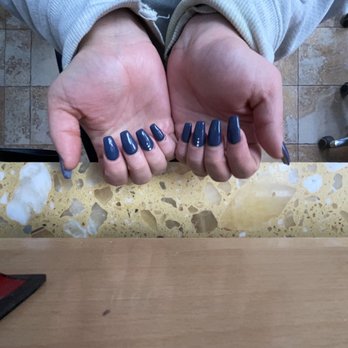 Christie's - Acrylic refill with gel color + design - Nail Salons Near Me - Philadelphia, Pennsylvania