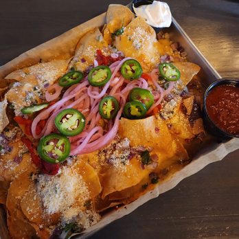 The Brass Tap - 3/14/25 Nachos at Brass Tap. Look how huge this is. - Sports Bars Near Me - Reno, Nevada The Brass Tap - 3/14/25 Nachos at Brass Tap. Look how huge this is. - Sports Bars Near Me - Reno, Nevada
