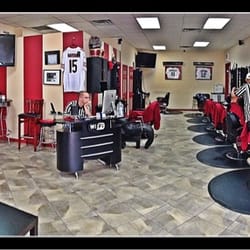Inside of the barbershop
