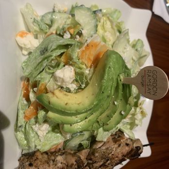 Gordon Ramsay Burger Las Vegas - Caesar salad delicious. They split the plate for us. - Burgers Near Me - Las Vegas, Nevada Gordon Ramsay Burger Las Vegas - Caesar salad delicious. They split the plate for us. - Burgers Near Me - Las Vegas, Nevada