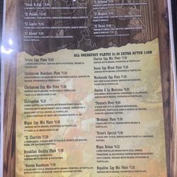 Pinto Bean - Breakfast plates