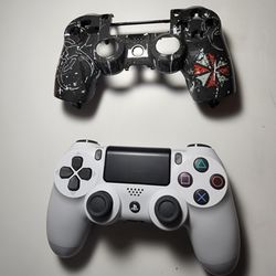 Our customer wanted a new design for their PS4 controller so we installed a new one!