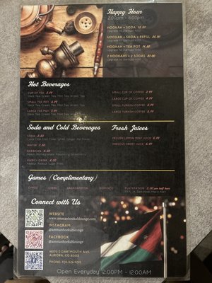 Amman Hookah Lounge and Cafe