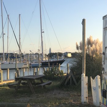 SmacNally's - View from the eating area. - Seafood Near Me - Ocracoke, North Carolina SmacNally's - View from the eating area. - Seafood Near Me - Ocracoke, North Carolina