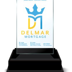 Delmar Mortgage - Corporate Headquarters - Best Places to Work, Top Places to work, we have won them all - repeatedly, so we created our own celebration the "Triple Crown"