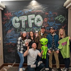GTFO Escape Rooms - Free T-Shirt when you get a high score! Can you beat this team?