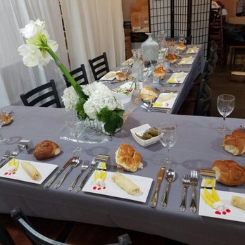 Milk N Honey - a table set for a party - Kosher Near Me - Brooklyn, New York