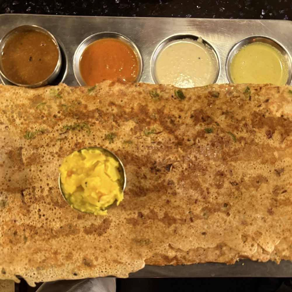 Dosa Express - Onion Chili Rava Masala Dosa - Indian Near Me - FREMONT, California Dosa Express - Onion Chili Rava Masala Dosa - Indian Near Me - FREMONT, California