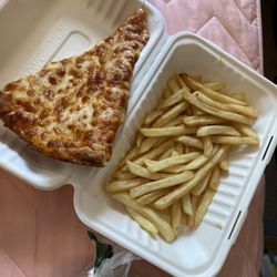 Patriot Pizza & Subs - Kids slice with fries