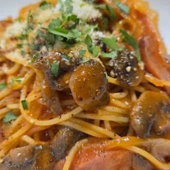 Pasta Stories - "Yokohama" Napolitan Spaghetti ($8.50)  08-21-2025 - Japanese Near Me - Torrance, California
