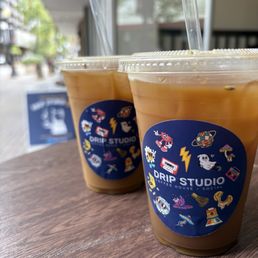 Iced Lavender Latte