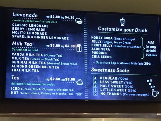 Menu photo 7 Panda Express Honolulu, HI