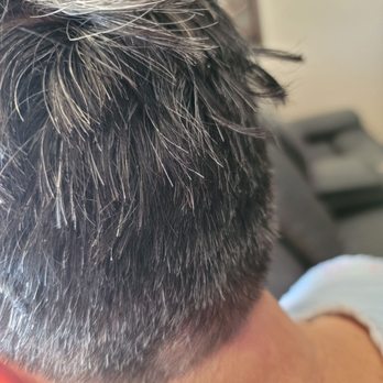 The Corner Barber Shop - Look how lyn did my poor mother  hair ..so mad - Barbers Near Me - Spring Valley, California