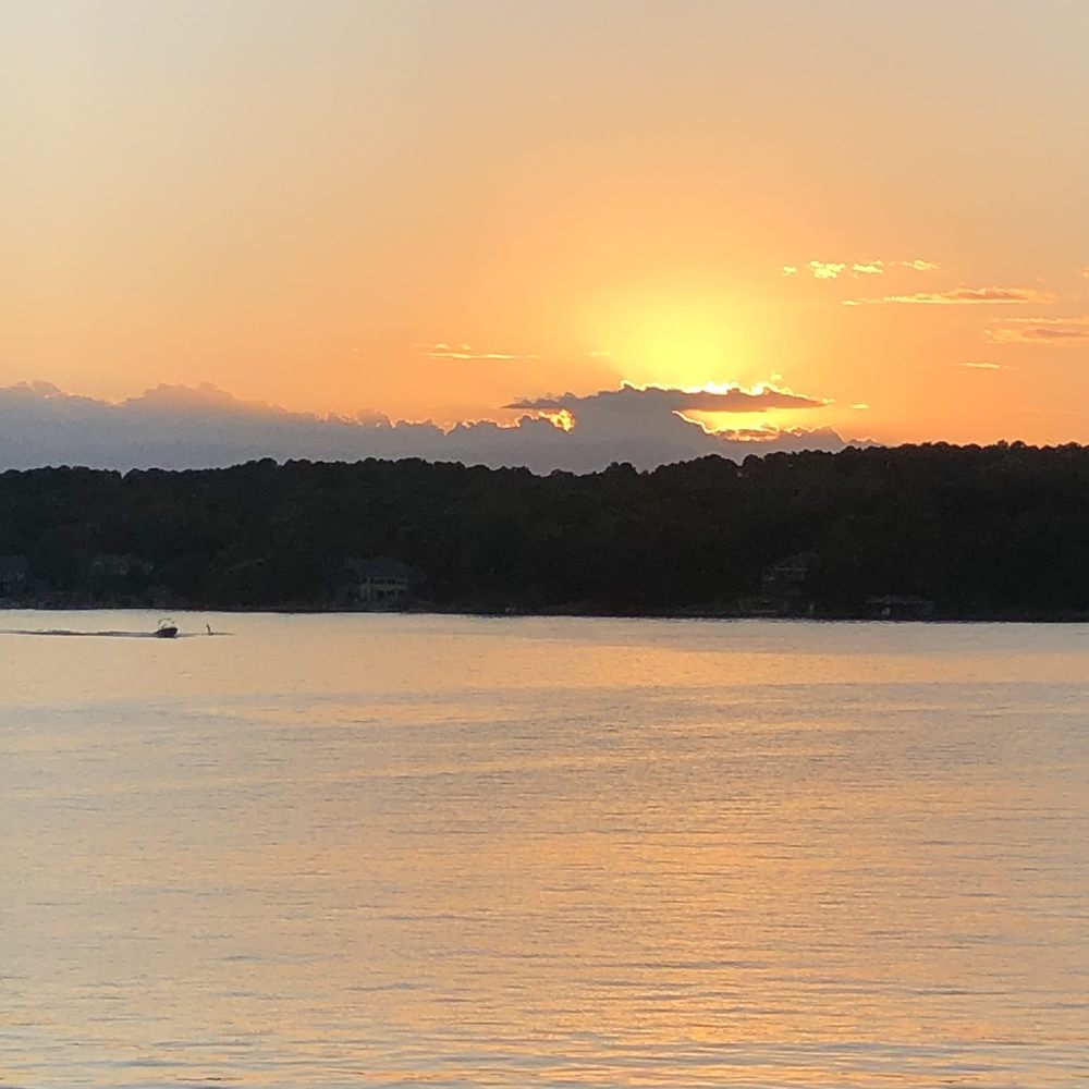 Lakepoint - Sunset view from Lakepoint - New American Near Me - Bella Vista, Arkansas Lakepoint - Sunset view from Lakepoint - New American Near Me - Bella Vista, Arkansas