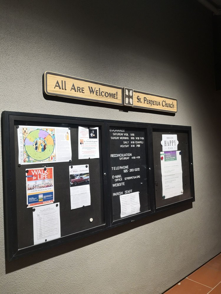 ST. PERPETUA CATHOLIC CHURCH 3454 Hamlin Rd, Lafayette, California