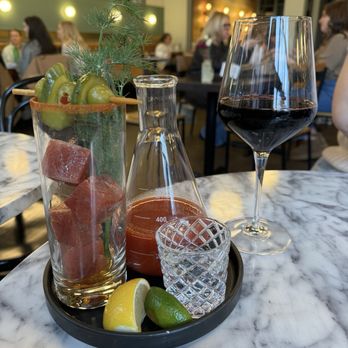 Mediterra Cafe - Bloody Mary - Cafes Near Me - Pittsburgh, Pennsylvania