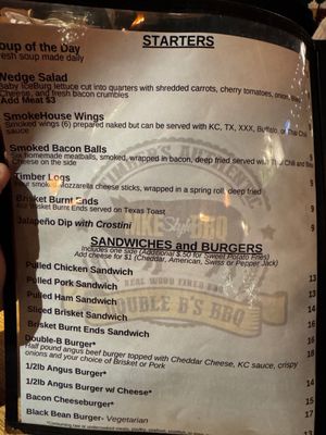 Menu photo 7 Double B's BBQ West Allis, WI