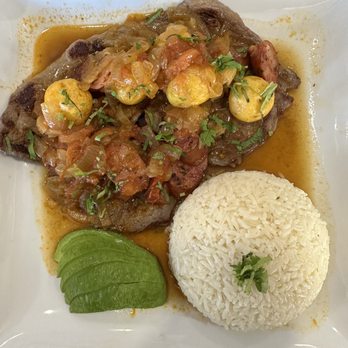 Fonda Colombiana #2 - Bistec a la Criolla - Colombian Near Me - San Jose, California Fonda Colombiana #2 - Bistec a la Criolla - Colombian Near Me - San Jose, California