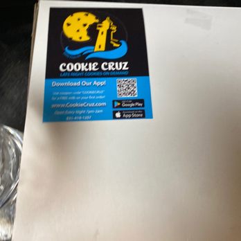 Cookie Cruz - a box of cookies on a table - Food Delivery Services Near Me Cookie Cruz - a box of cookies on a table - Food Delivery Services Near Me
