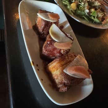 Checker Hall - Glazed pork belly (skewers section) - Mediterranean Near Me - Los Angeles, California